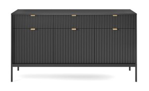 Komoda Czarny Fiesta 2 Meble skrzyniowe
