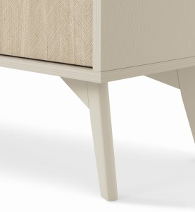 Regał piaskowy beż 80 cm Molly Meble skrzyniowe