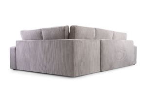 Narożnik 300 x 200 rozkładany szary sztruks - San Rocco Meble tapicerowane