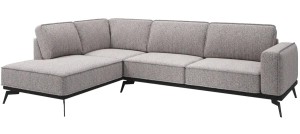 Narożnik 290x200 cm szary - Commerly Meble tapicerowane