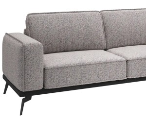 Narożnik 290x200 cm szary - Commerly Meble tapicerowane