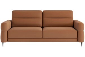 Kanapa brązowa 230 cm z funkcją spania - Cordina Meble tapicerowane