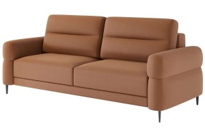 Kanapa brązowa 230 cm z funkcją spania - Cordina Meble tapicerowane