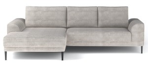 Narożnik z funkcją spania 280 cm beżowy - Capitol Wersal