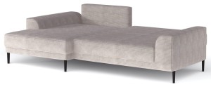 Narożnik z funkcją spania 280 cm beżowy - Capitol Wersal