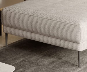 Narożnik z funkcją spania 280 cm beżowy - Capitol Wersal