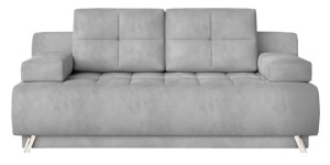 Sofa rozkładana 200 cm szara - Oslo