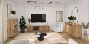 Szafa uchylna 90 cm szerokości - Amalia Meble skrzyniowe