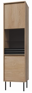 Witryna 50 cm - drewniana – Calista 2 Meble skrzyniowe