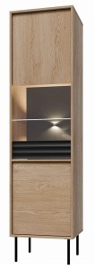 Witryna 50 cm - drewniana – Calista 2 Meble skrzyniowe