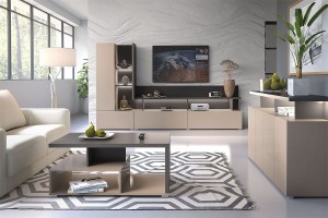 Meblościanka 270 cm - wielokolorowa – Anelisa Meble skrzyniowe