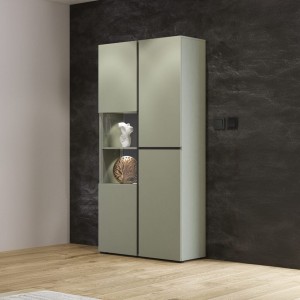 Witryna 80 cm - zielona – Cintra Meble skrzyniowe