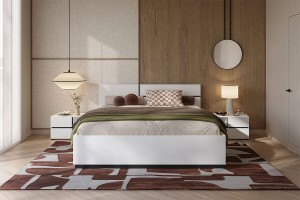 Szafka nocna 60 cm - biała - Cintra Meble skrzyniowe