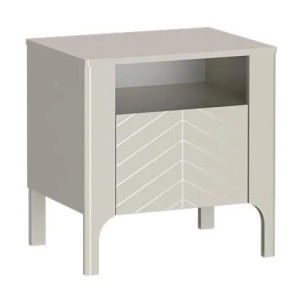 Szafka nocna 50 cm - beżowa - Flavia Kaszmir Meble skrzyniowe