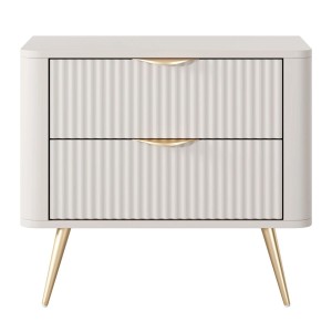 Szafka nocna 60 cm - beżowa - Talia Beż Meble skrzyniowe