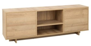 Szafka RTV 180 cm - drewniana - Mola Meble skrzyniowe