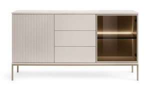 Komoda 150 cm szerokości - beżowa - Tempo 3 Kaszmir Meble skrzyniowe