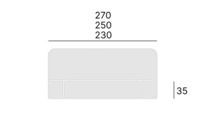 Łóżko sypialniane 160 cm z pojemnikiem naturalne - Boris Meble skrzyniowe