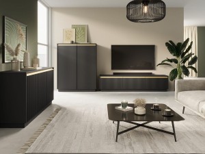 Komoda 150 cm szerokości - naturalna - Edna Meble skrzyniowe