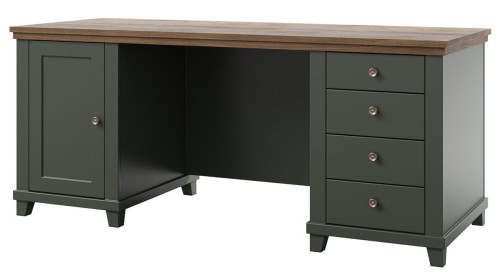 Biurko 180 cm - zielone - Martina Zieleń