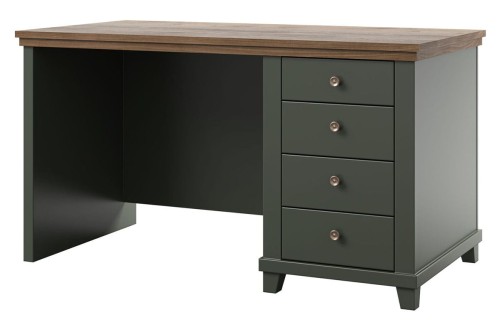 Biurko 140 cm - zielone - Martina Zieleń