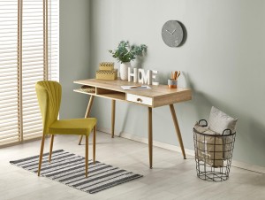 Biurko 120 cm - drewniane - Lermo Meble skrzyniowe