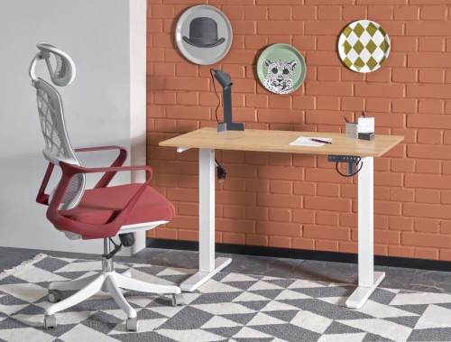 Biurko 110 cm - drewniane - Vento