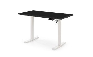 Biurko 120 cm - czarne - Brusso Meble skrzyniowe