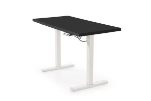 Biurko 120 cm - czarne - Brusso Meble skrzyniowe