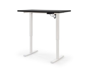 Biurko 120 cm - czarne - Brusso Meble skrzyniowe