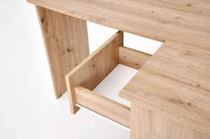 Biurko 120 cm - drewniane - Arden Meble skrzyniowe