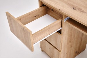 Biurko 120 cm - drewniane - Relisso Meble skrzyniowe