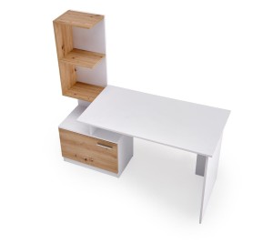 Biurko 140 cm - wielokolorowe - Alano Meble skrzyniowe