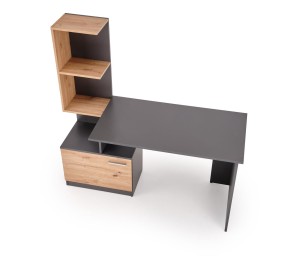 Biurko 140 cm - wielokolorowe - Nesso Meble skrzyniowe