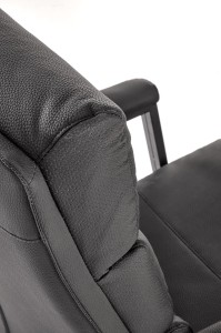 Fotel obrotowy - czarny - Avero Halmar