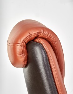 Fotel obrotowy - brązowy - Rivo Halmar