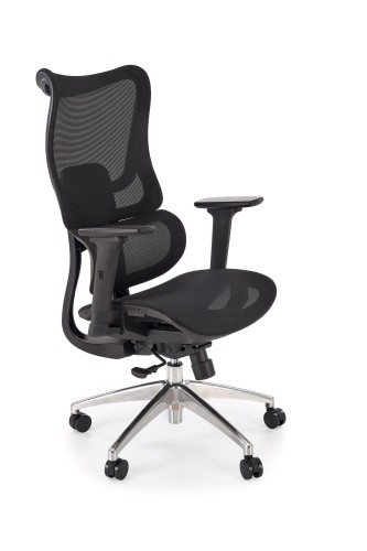 Fotel obrotowy - czarny - Santo