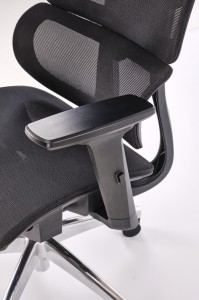 Fotel obrotowy - czarny - Santo Halmar