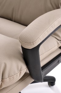 Fotel obrotowy - beżowy - Aldero Halmar