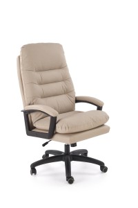 Fotel obrotowy - beżowy - Aldero Halmar