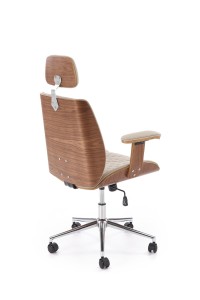 Fotel obrotowy - beżowy - Uelrio Halmar