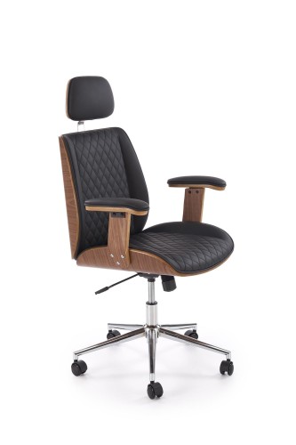 Fotel obrotowy - czarny - Velrio