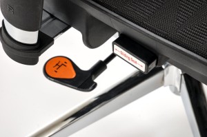 Fotel obrotowy - czarny - Meniro Halmar