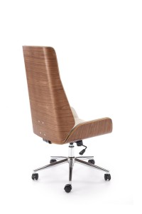 Fotel obrotowy - beżowy - Oeniro Halmar