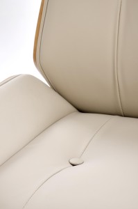 Fotel obrotowy - beżowy - Oeniro Halmar