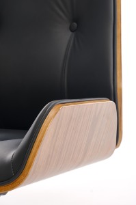 Fotel obrotowy - czarny - Elara Halmar