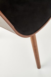 Krzesło - czarne - Molira Meble skrzyniowe