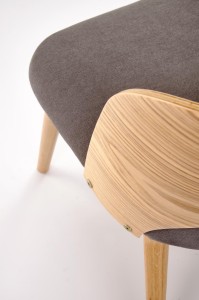 Krzesło - popielate - Linavo Meble skrzyniowe