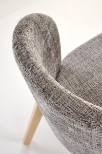 Krzesło - popielate - Veloro Meble skrzyniowe