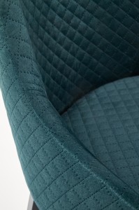 Krzesło - ciemny zielone - Arvito Meble skrzyniowe